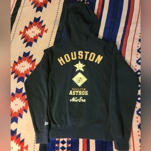 New era astros championship hoodie cheetah print small